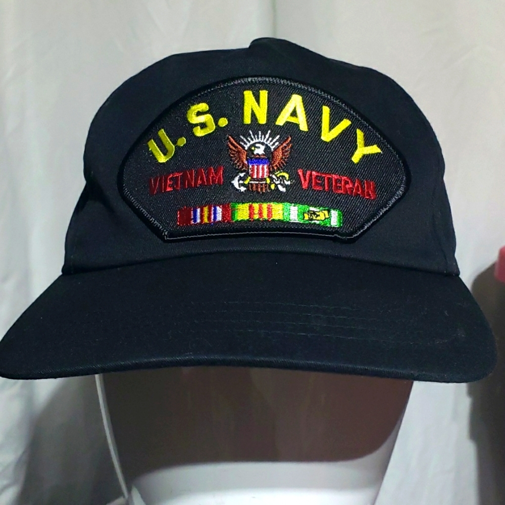 MILITARY U.S. NAVY VIETNAM VETERAN HAT